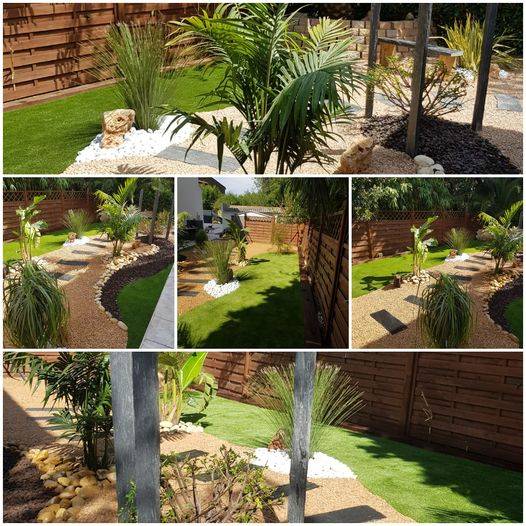 création espace végétal paysagiste à Toulon