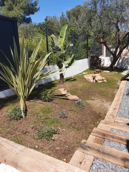 Aménagement extérieur pour lapin à La Garde Var